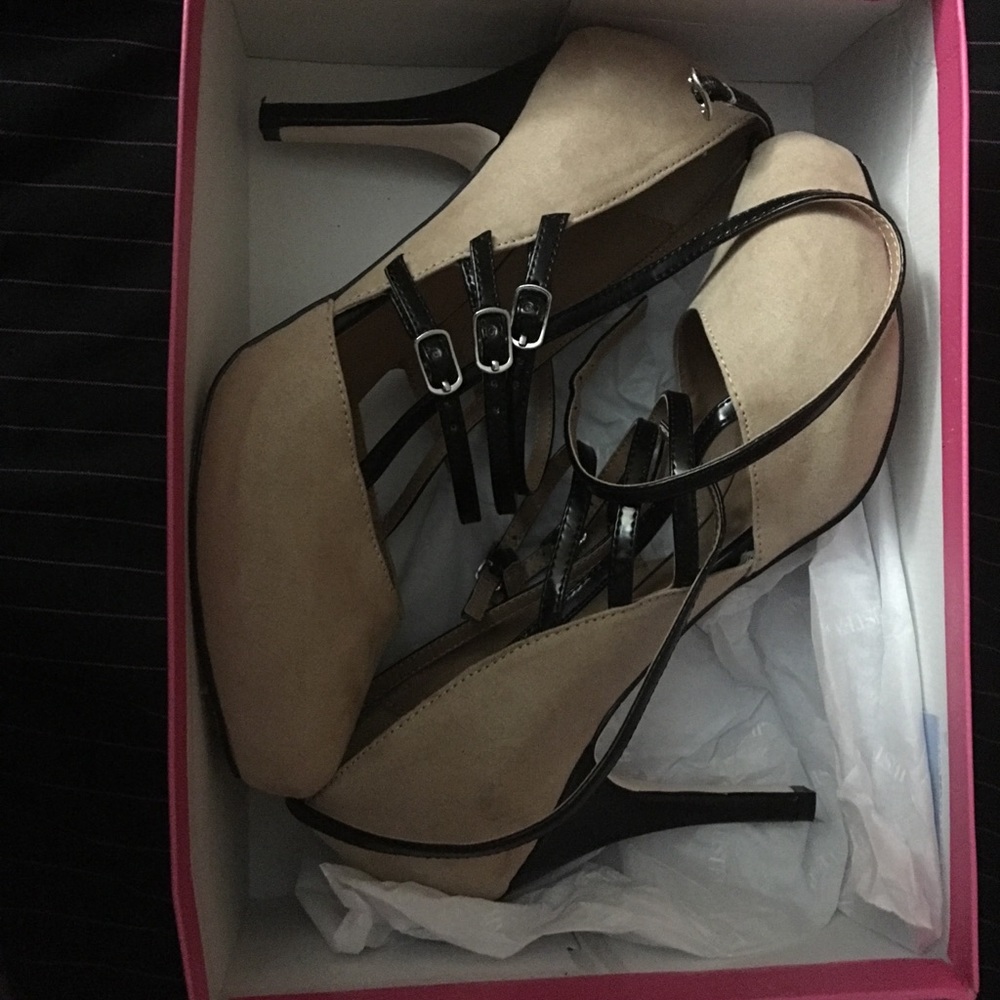 Mary Jane style heels